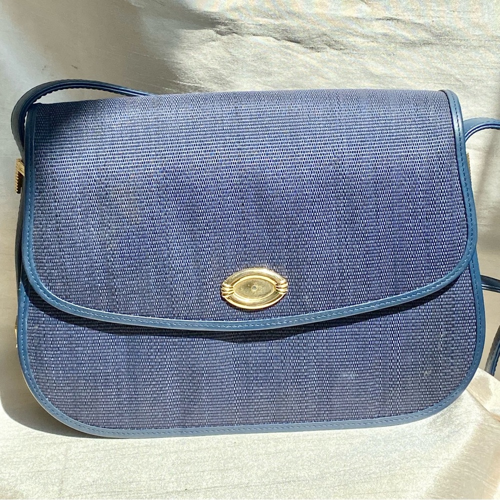 Vintage horsehair woven Shoulder Bag Valentino Rudy